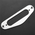 FORIDE 4X Guitar Pickup Frame Mounting Ring Single Coil Metal Flat Humbucker Pickup Ring for TL Style Electric Guitars(Silver). 