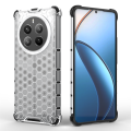 Case For Realme 12 Pro Plus 5G Transparent Honeycomb , [Anti-Scratch Hard PC Back Back + Soft TPU Bumper] Fashion Shockproof Slim Back Cover Realme 12 Pro Plus 5G. 