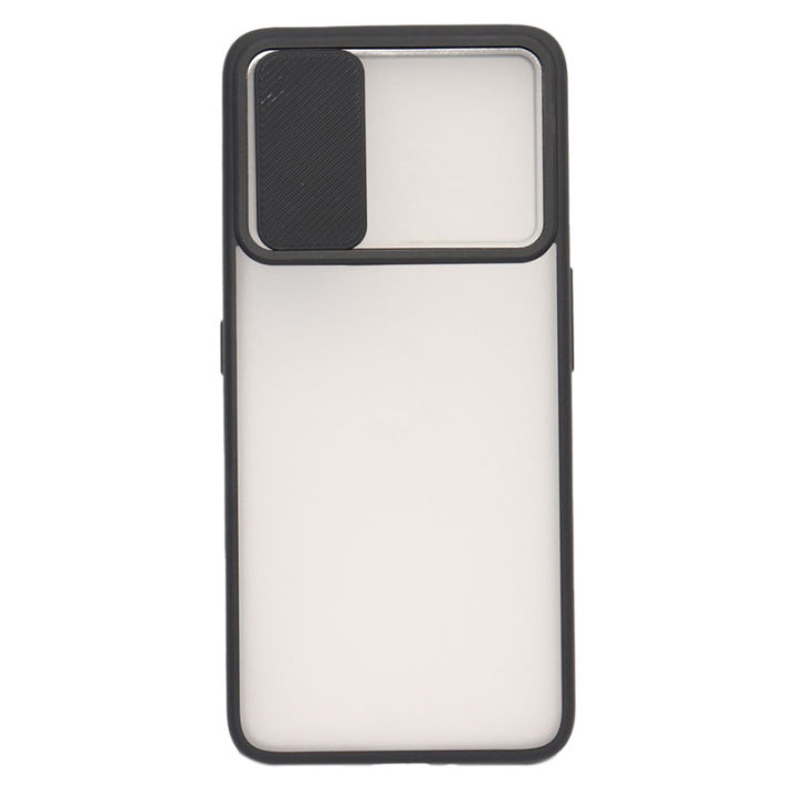 Black/Transparent Realme X7 Mobile Case Cover