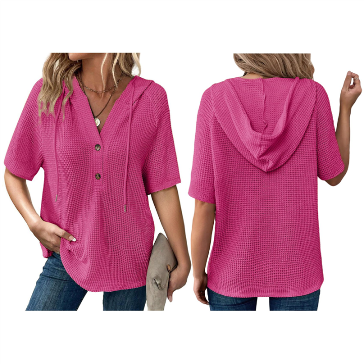 Womens Summer Tops Red XXL