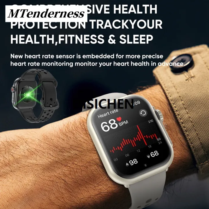 DISICHEN%20MTenderness%20Watch%20Smart%20Track%20GPS%20Bluetooth%20Sport%20+%201000mAh%20Men's%20SE%20Watch%20Smart%20Ultra2%20Women's%20AMOLED%20Heart%20Rate%20100%20Call%20Waterproof%20Apple%20Portable%20-%20Image%204