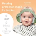 Comfortable Adjustable Baby Noise Reduction Earmuffs Hearing Protection with Elastic Headband Noise Cancelling Headphones Improves Sleep ABS Infant Ear Muffs for Babies and Toddlers. 