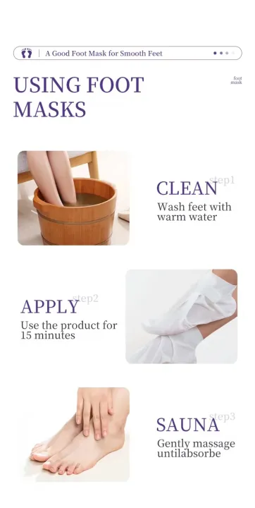 Mooyam%20Skin%20Care%20Hydrating%20Exfoliating%20Lavender%20Foot%20Mask%2040gm%20-%20Image%205