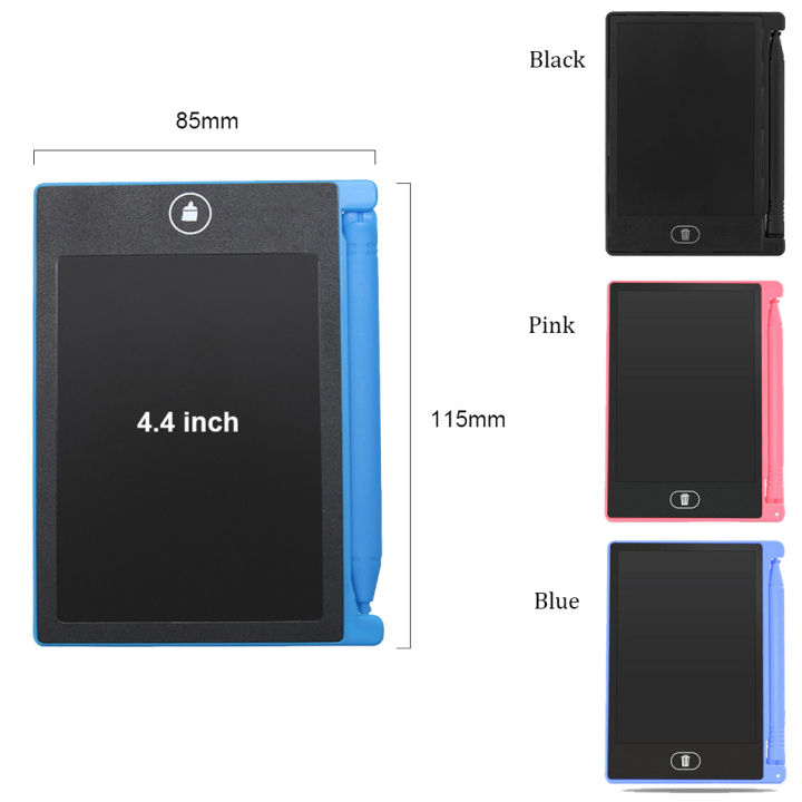 4.4%20Inch%20Electronic%20Sketchpad%20Digital%20Notepad%20Message%20Pad%20LCD%20Writing%20Tablet%20Drawing%20Board%20Handwriting%20Pad%20-%20Image%202
