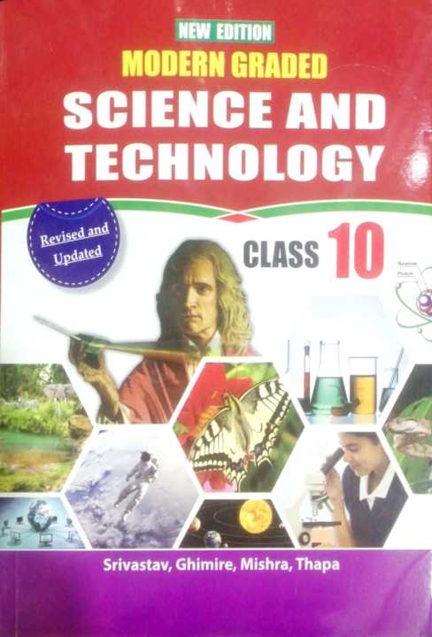 New Edition Modern Graded Science And Technology  For Class 10 By Vidyarthi Publication