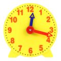 4 Inch Student Learning Clock Time Model Gear Clock 12/24 Hour. 