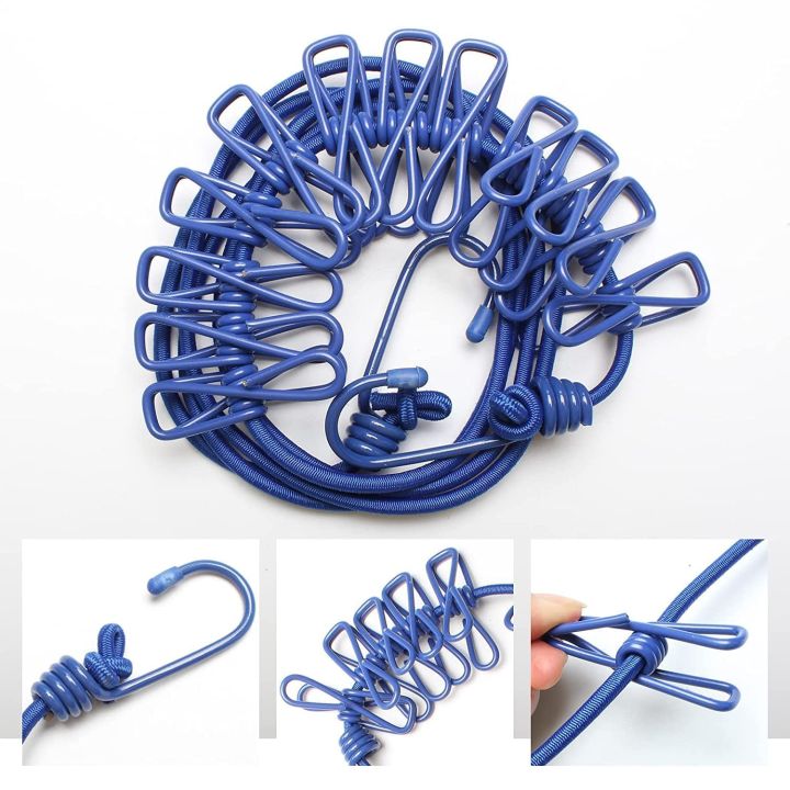 12%20Clips%20Cloth%20Drying%20Rope%20-%20Image%202