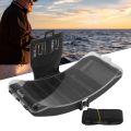 Portable With Belt Waist Fishing Box Black Plastic Fishing Bait Tackle Box Lightweight Fishing Tackle Box Baits Storage. 