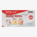 Multicolor Xingli Sticky Notes 3X3Inch Pack Of 12 Pcs. 