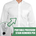 Jue-fish Portable Precision Stain Remover Pen Clothes clean, non-wash, oily stains, yellowing clothes, clean and stain. 