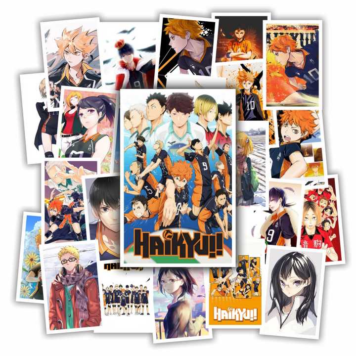 KYVOR Haikyuu Anime Collectible Postcard Pack of 25pcs