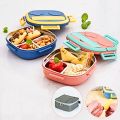 Super Excellent Quality Long Life Durable Tiffin Box For Kids - Lunch Box 3 Compartment - Lunch Box |. 