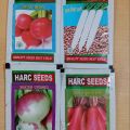 Root Vegetables Seed Mula Red, Mula, Purple Top and Red Salgam. 