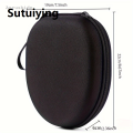 Sutuiying Fashion Anrushide Headworn EVA earphone bag storage bag，Anti drop and anti pressure， Portable Used for Iron Triangle B O forSony JBL forEdifier 20NB. 