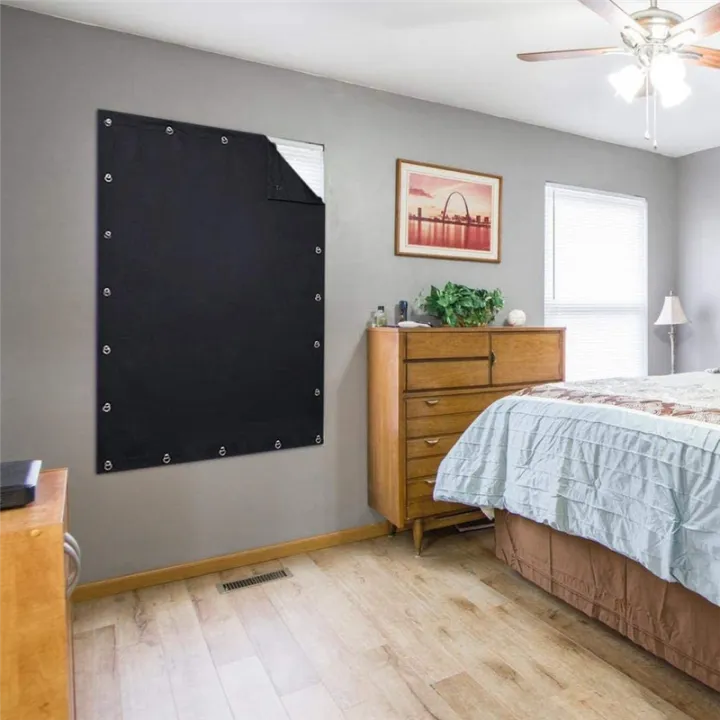 NAMUNY%204Pcs%20Temporary%20Blackout%20Blinds%20Curtain%20for%20Window%20Adjustable%20Suckers%20Sunlight%20Blocking%20Blinds%20Thermal%20Insulated%20Curtains%20-%20Image%202