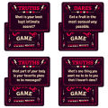 A Set Couple Game 50Cards Outdoor Sport Night Desktop Games Interactive Toys Prop Card Ask Or Answer Truth Or Dare English Play. 