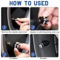 LeiyanPortable 4PCS Wheel Tire Valve Caps Cover Crown Shape Bling Diamond Tyre Stem Dust Valve Caps Truck Car Motorcycle Bicycle Air Cover. 