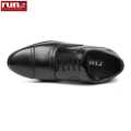 Run Shoes  Black Leather College / Formal Shoe For Men (2507). 