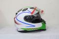 MRC  Multicolor Full Face Helmet With Double Visor - (322). 