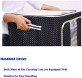 Home Store India Foldable Clothing Storage Bag for Clothes, Blanket, Comforter, Under Bed Storage - Storage Bags |. 