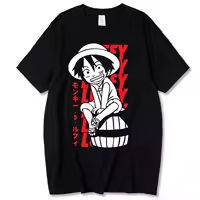 Monkey D. Luffy Anime Printed T-Shirt For Men And Women