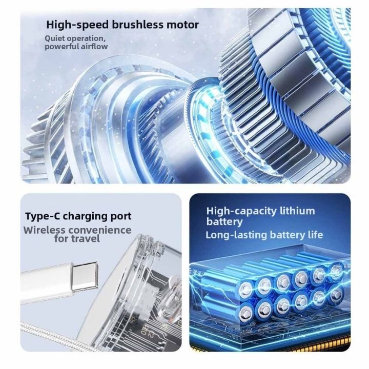 Outdoor%20Cooling%20Device%20100%20Gears%20Mini%20Pocket%20Turbo%20Fan%20Rechargeable%20Transparent%20Body%20Handheld%20Fan%20Adjustable%20Speeds%20with%20LED%20Light%20Neck%20Hanging%20Small%20Fan%20Travel%20-%20Image%205