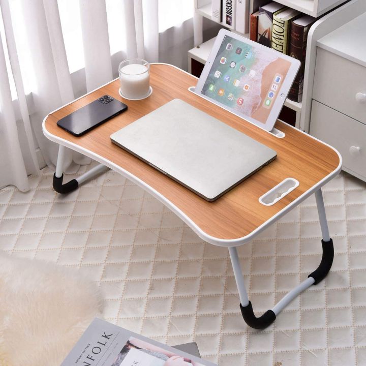 Laptop Table For Bed / Foldable Notebook Table Lazy Bed Desk Portable Laptop Small Stand - Foldable Tables |