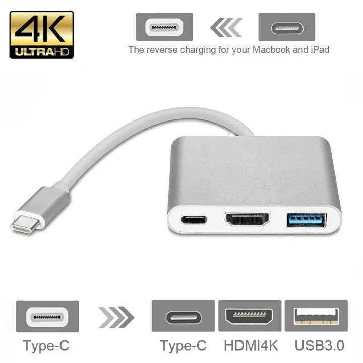 Original%203%20in%201%20USB%203.1%20Type%20C%20to%20VGA%20Adapter%20Multiport%20USB%203.0%20Hub%20with%20Type-C%20Female%20Charging%20Port%20&%20Video%20Converter%20for%20MacBook%20Pro%20-%20Image%206