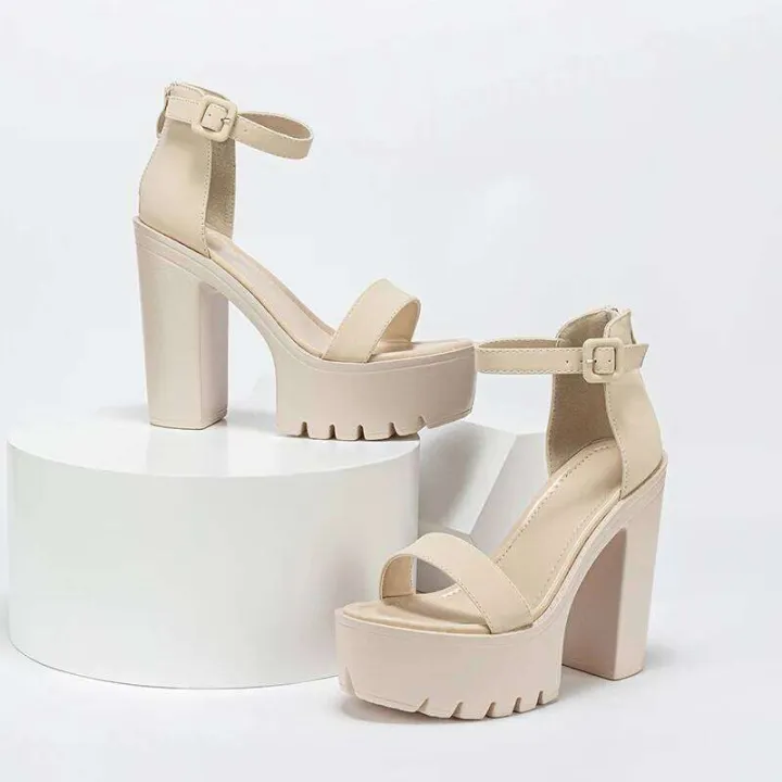 Hot%20Platform%20With%20Women%20Leather%20Simple%20Chunky%20High%20Heeled%20Sandals%20Ankle%20Strap%20Banquet%20Party%20Pumps%20-%20Image%202