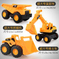 Excavator Engineering Vehicle Large Beach Toy Car Drop Resistant Boys' and Girls' Excavator Set Children's Toy Excavator. 