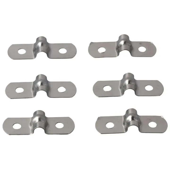 50Pcs%20Throat%20Hoop%20Bracket%20304%20Stainless%20Steel%20U%20Bracket%20M5%202%20Hole%20Ohm%20Tube%20Card%20Thickened%20Pipe%20Card%20Pipe%20-%20Image%204