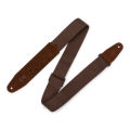 Levy's Leathers MC2PH-BRN 2-inch Cotton Pickholder Guitar Strap - Brown. 