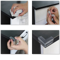 fasdaga 40 Pack Corner Guards Clear Corner Protectors Stop Child Injuries Tables, Furniture & Corners (L-Shaped). 