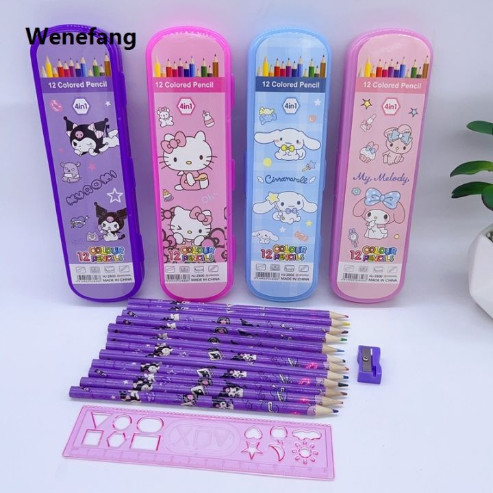 Wenefang%20Sanrio%20Cinnamoroll%20Colored%20Pencils%20Set%20Anime%20Cartoon%20Kuromi%20Hello%202025%20Kitty%20Patterns%20Natural%20Wood%20Colored%20Pencils%20Drawing%20Pencils%20-%20Image%206