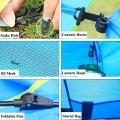 Automatic Waterproof Double Layer Quick Setup Camping Tent (3-4 person) With Uv Protection. 