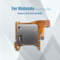 High Quality Card Slot Game For Nintendo Switch NS Lite Replace Parts For Game Card Slot A JUE. 