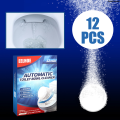 NEW ZaozhixunbaNew 12pc Toilet Bowl Cleaner Effervecent Effective Cleaning heet Toilet Tank Cleaning Compact Pill Multi-effect EffervecentFashion. 
