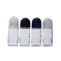 Clear Glass Roller Bottles 50ml Extra Large Roll On Perfume Oil Bottle Underarm Anti Sweat Gel Sample Test Essential Oil. 
