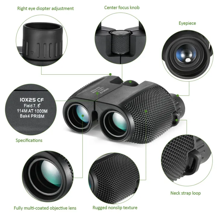 10X%20Compact%20Binocular%20High%20Powered%20Outdoor%20Binocular%20Telescope%20Pocket%20Scope%20-%20Image%202