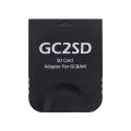 Hot Selling Memory Card Adapter for Micro SD Plug and Play Memory Card Slot Adapter for GameCube Wii Game Consoles Accessories. 