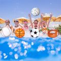 Rugby Inflatable Football Water Games Blow Up Basketball Inflatable Baseball Sport Balls Beach Ball Inflatable Toy Ball Swimming Pool. 