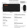 KM902 Dual Mode Bluetooth 5.0 And 2.4g Wireless Keyboard Mouse Set. 