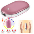 Hand Warmers Rechargeable Reusable Electric: 3000mAh USB Hand Warmer Portable Pocket Heater - 3 Levels Heat Hand Warmers for Hiking Golf Camping Walking Skiing,Raynauds - Tech Gifts for Men Women. 