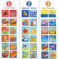 Baby Soft Cloth Book (6 Pcs Educational Learning Books) - Books | 100% Non Toxic Baby Safe Early Learning Book For Kids. 