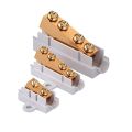 New High Power High Power Splitter Conductor Brass Large Current Wire Connector Wiring Connector Electrical. 