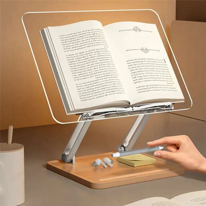 Adjustable%20Acrylic%20Book%20Stand%20for%20Reading,%20Book%20Holder%20with%20Pen%20Slot,%20Foldable%20Desktop%20Riser%20for%20Laptop%20Recipe%20Textbook%20Reusable%20Easy%20to%20Use%20-%20Image%206