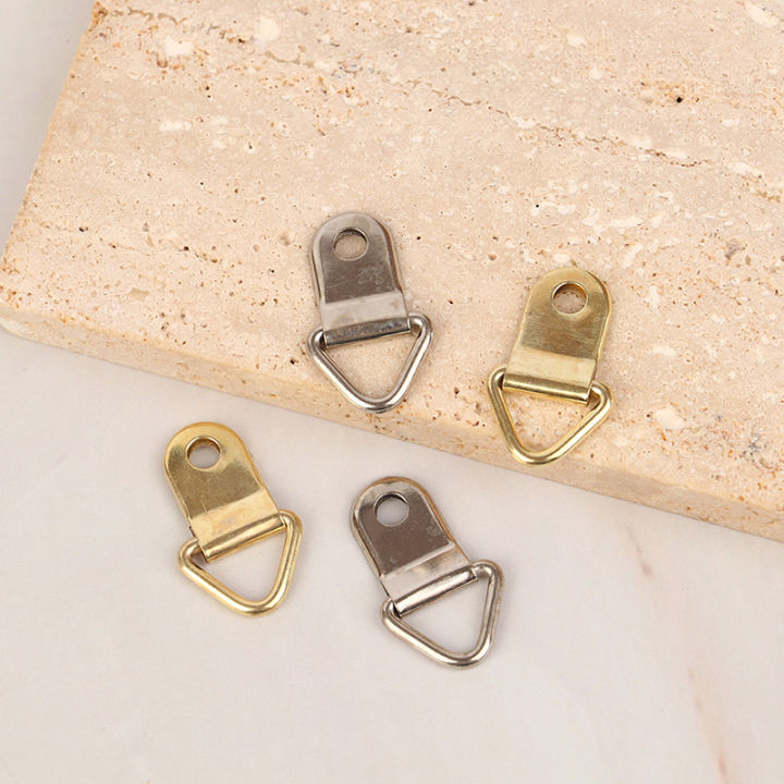 100Pcs%20Golden%20Silver%20Triangle%20D-Ring%20Hanging%20Picture%20Oil%20Painting%20Photo%20Mirror%20Frame%20Wall%20Hooks%20Cross%20Stitch%20Hook%20Accessories%20-%20Image%208