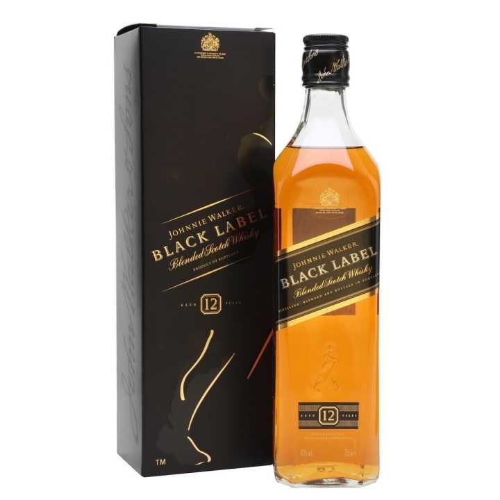 Johnnie Walker Black Label Premium Whisky - 750ML -By Cheers Online