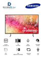 Samsung 65 inch Ultra HD 4K Smart TV || UA65AU7700 || 3 years Warranty. 