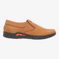 Tan Brown Color Black Horse Stylish Sneakers For Men. 